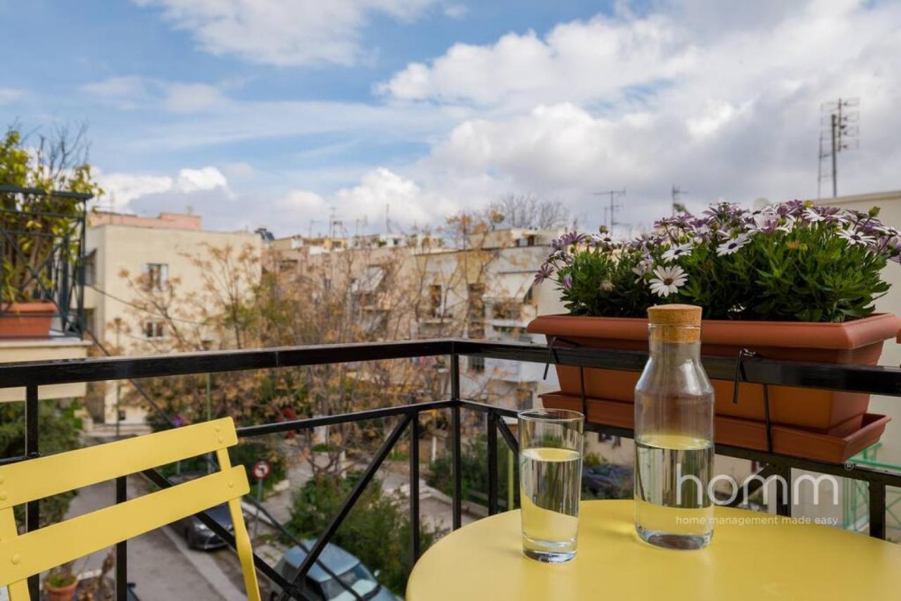 Renovated Homm Apartment In Lycabettus, Pitanis Str アテネ エクステリア 写真